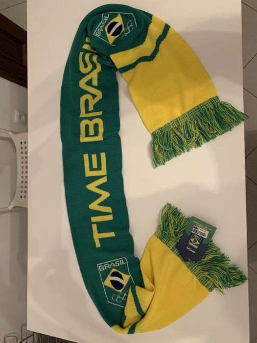 Cachecol oficial Brasil Olimpiadas