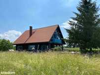 Całoroczny dom nad Jez. Jagodne (działka 4800m2)