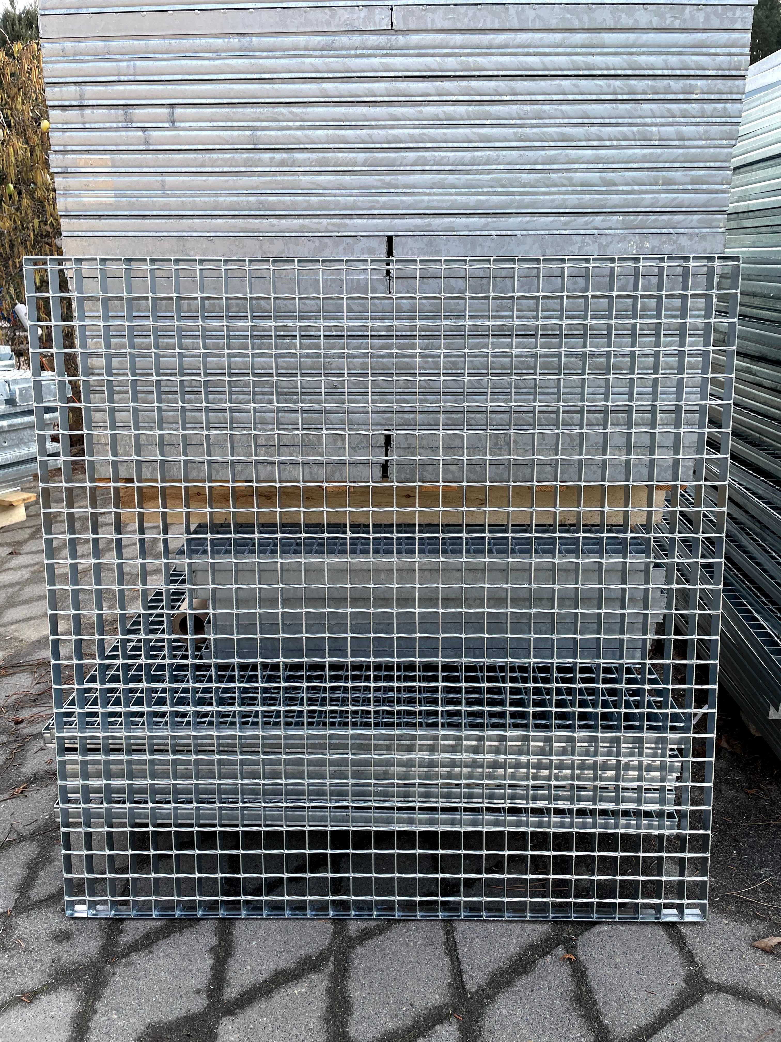 Stopień schodowy pomostowy WEMA schody 1000x240 wszystkie rozmiary