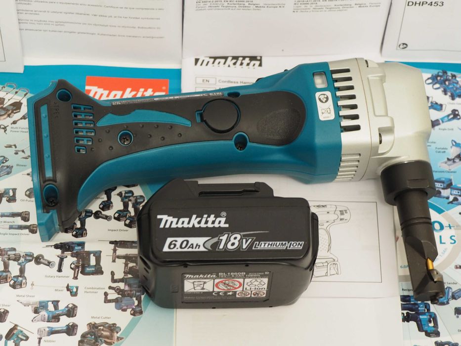 Zestaw nozyce MAKITA DJN 161 + bateria 18v 6Ah Japan bez ladowarki