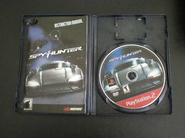 jogos PS2 - Spy Hunter Project Eden NCAA Football 2002