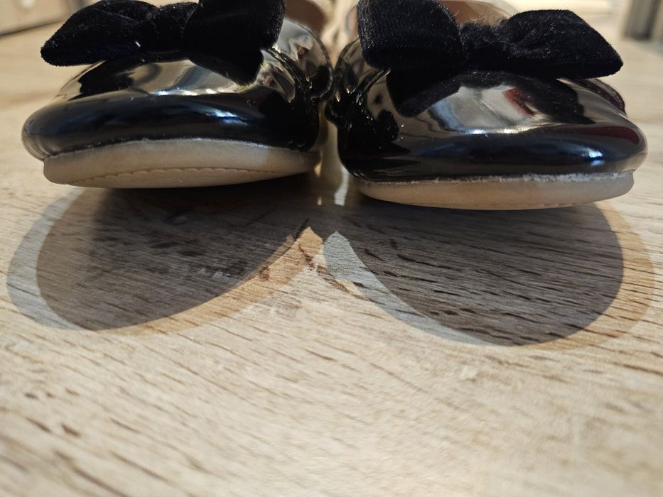 Baleriny 30 h&m myszka Minnie złote