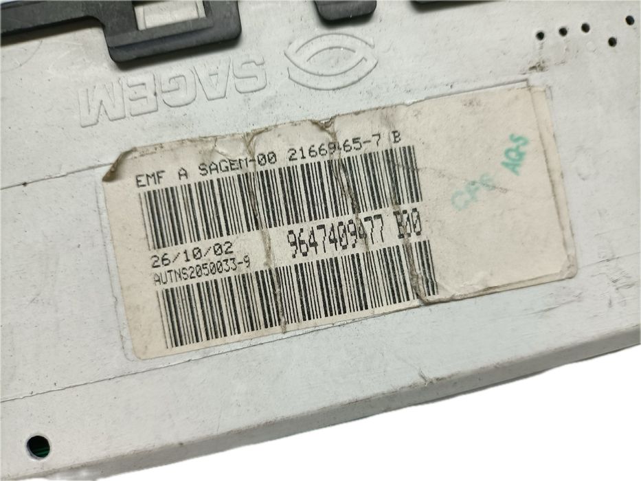 Display / ecrã de informações CITROËN C2 (JM_)