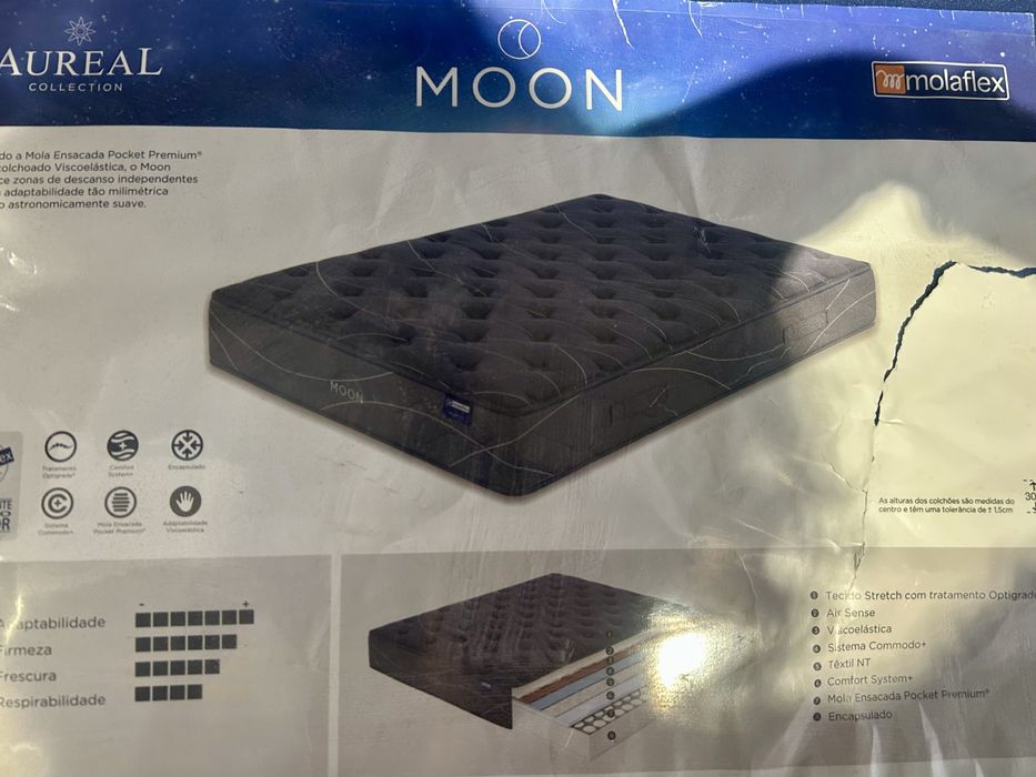 Colchão Molafex novo - com garantia - Modelo Moon
