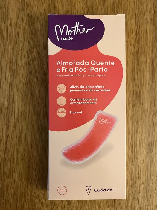 Kit pos parto (cuecas descartaveis, almofada de frio e frasco lavagem)