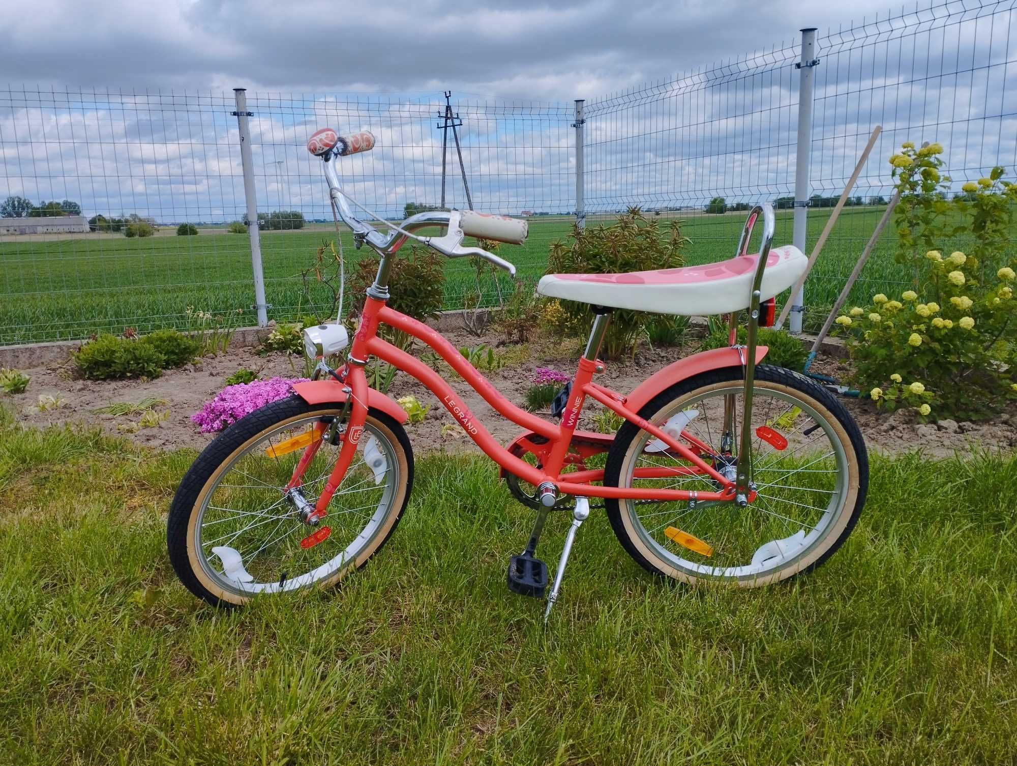 Rower Kross Le Grand 20" cali dla dziewczynki stylowy
