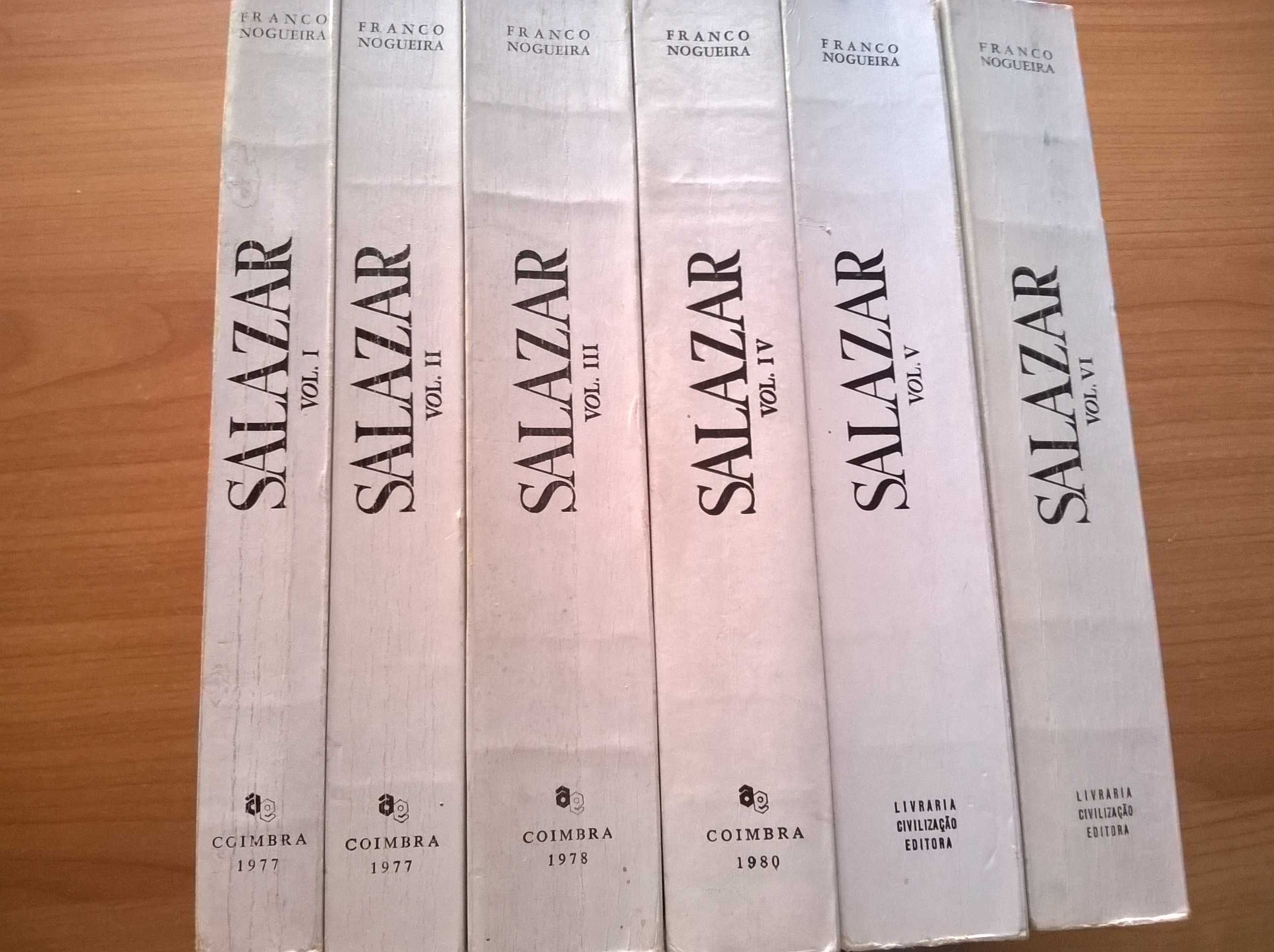" Salazar " (6 volumes) - Franco Nogueira