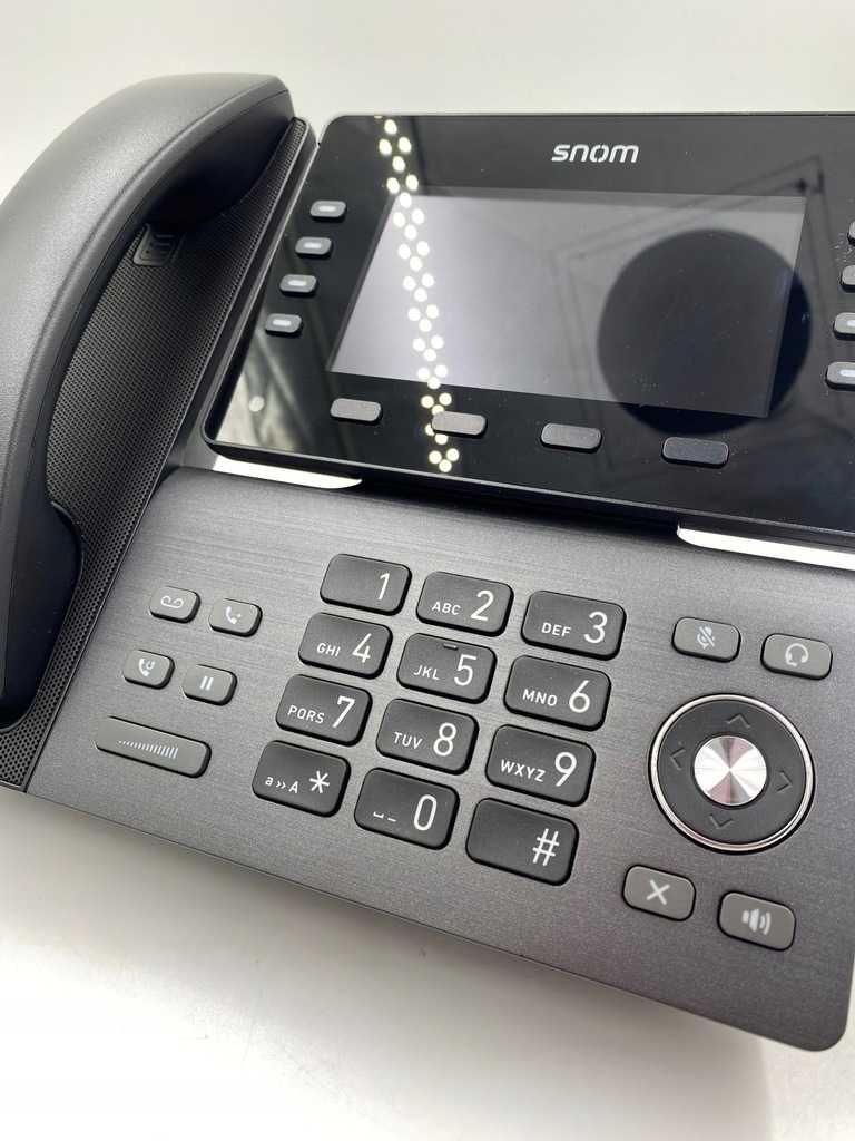 Telefon IP Snom D862 Stacjonarny USB, WiFi NFC, Bluetooth czarny