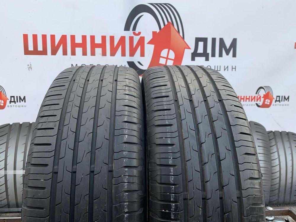 Шини 205/55 R17 Continental пара 2020р літо 6,2мм