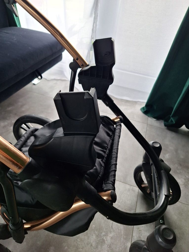 Wózek gondola + spacerówka Bebetto Bresso Premium Class Stella