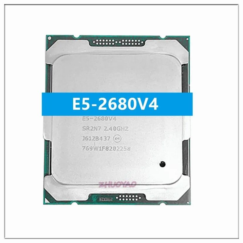 Процессор Intel Xeon E5 2680 v4 2.4-3.3 GHZ, 14 ЯДЕР, 35MБ КЭШ.