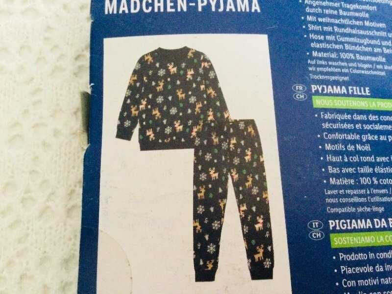 98-104 Німеччина Lupilu! Новорічна Піжама з Оленями нова