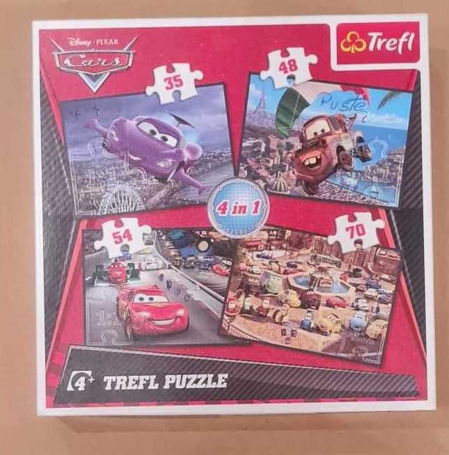 Puzzle Trefl Cars 4 w 1
