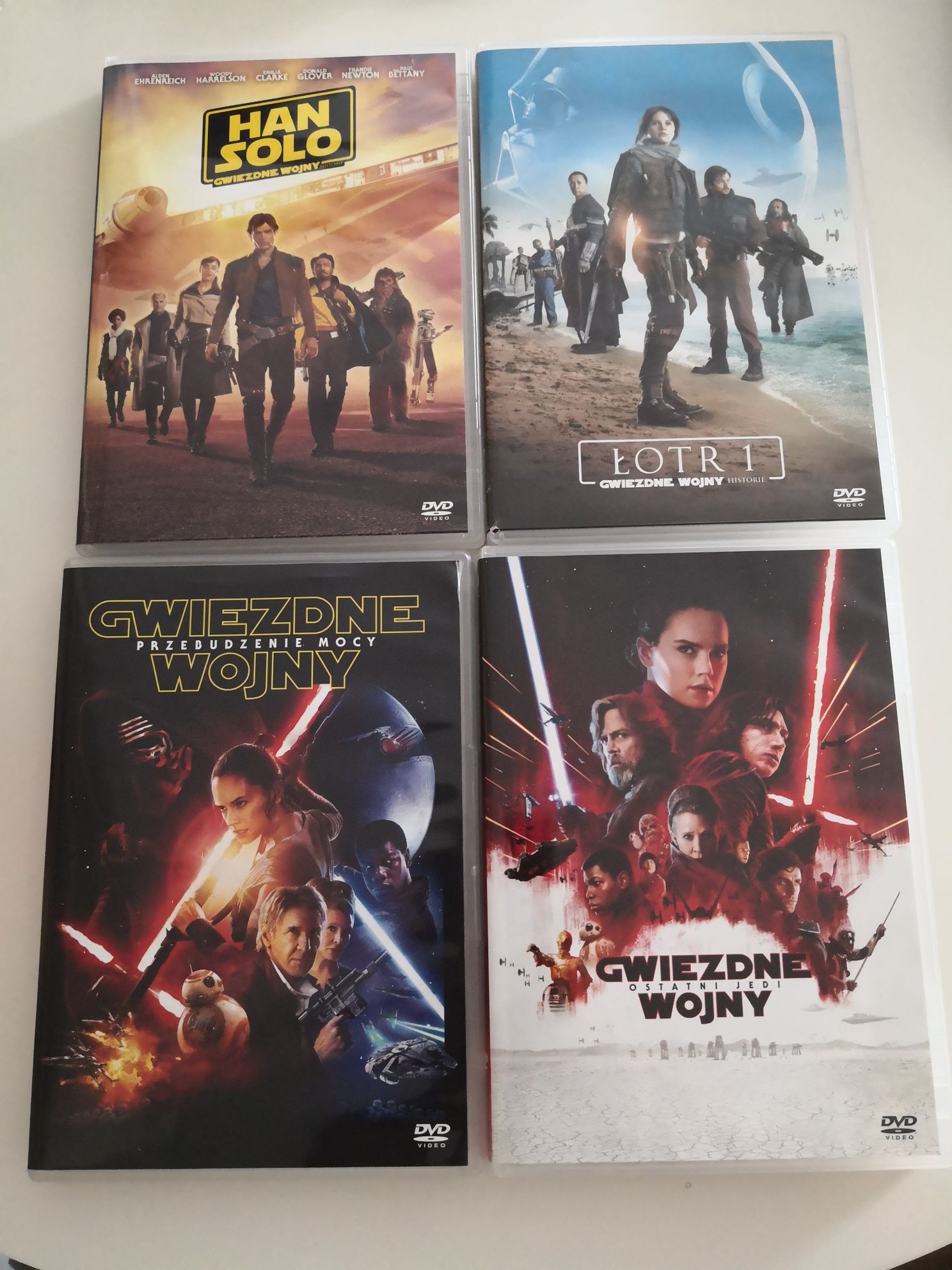 Pakiet filmów ze świata Star Wars Gwiezdne Wojny DVD