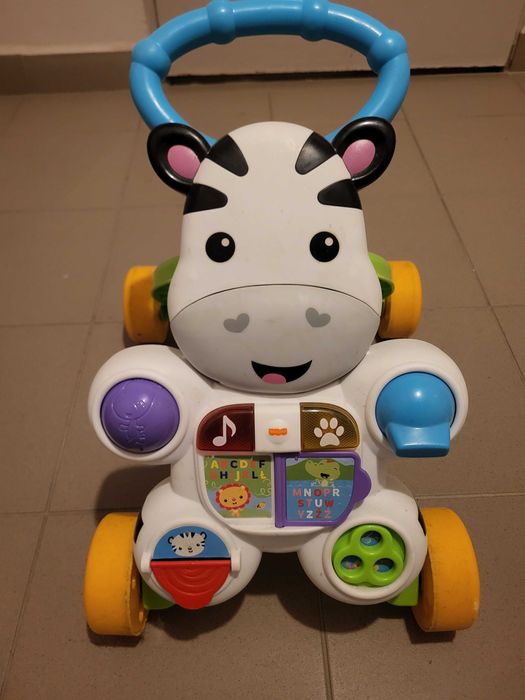 Chodzik zebra fisher price