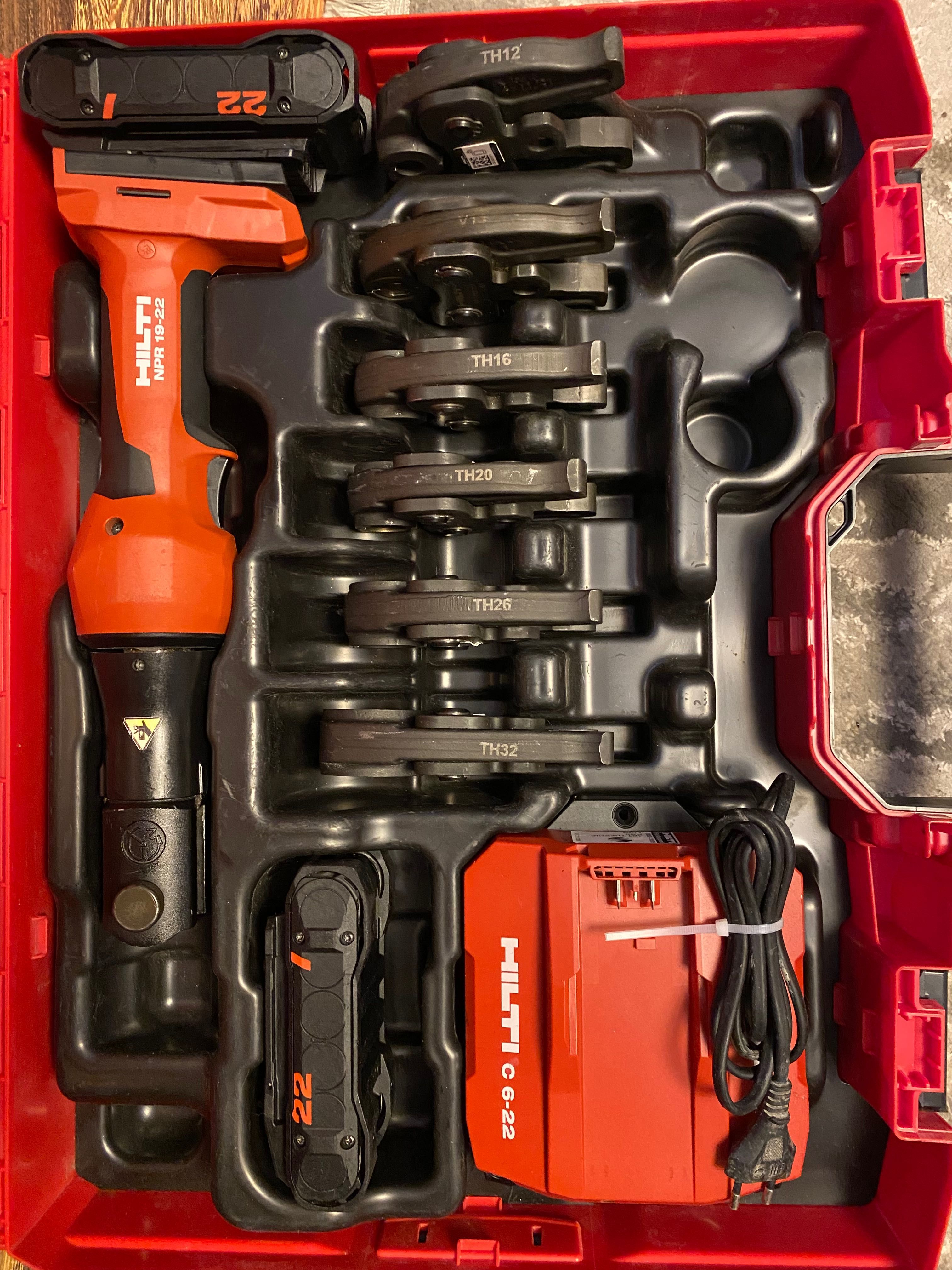 Hilti NPR 19-22 nuron 2023 прес