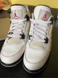 Air Jordan 4 Retro OG (BG) White cement r. 40