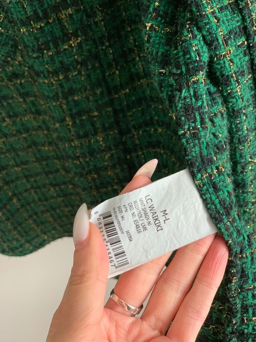 Тепла сорочка красивого зеленого кольору