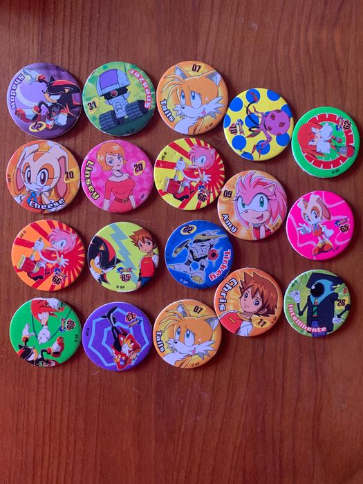 Tazos Sonic bollycao