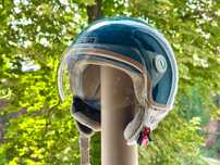 Kask na LEM Roger Dusty Blue "S" idealny na skuter Vespa