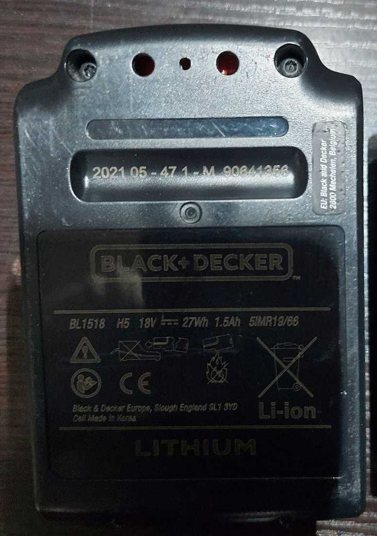 Аккумулятор Black+Decker BL1518