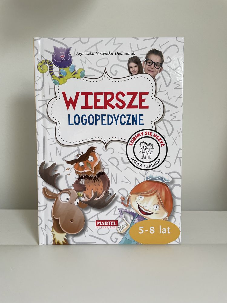 książka „Wiersze logopedyczne” Agnieszka Nożyńska-Demaniuk