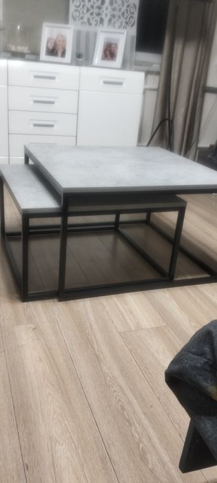 Stolik kawowy dwu częściowy