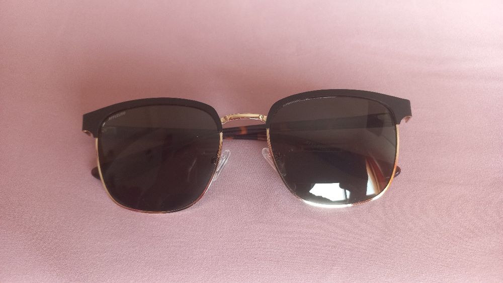 Óculos Sol e Relógio Aço Inoxidável