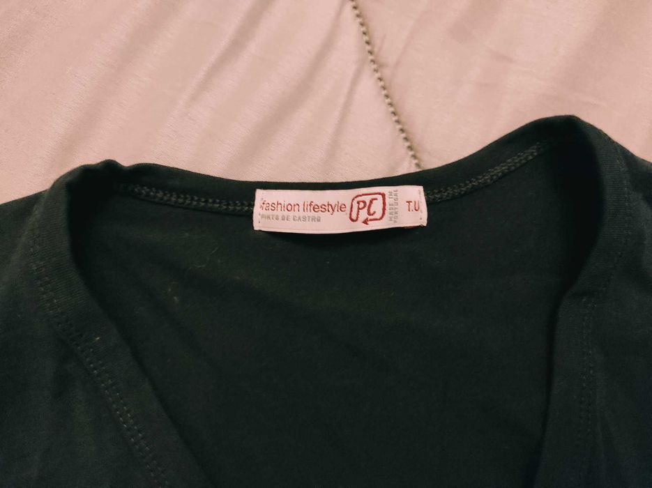 Bolero preto tamanho único algodão