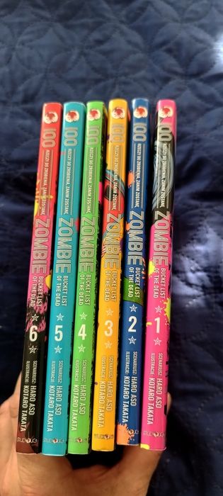 100 rzeczy zanim zostanę zombie tomy 1-6 Manga