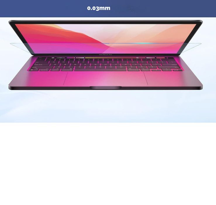 Ochrona Ekranu dla MacBook Pro 13" Air 13" Filtr Niebieskiego Światła