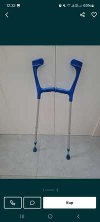 Kule ortopedyczne rehabilitacyjne łokciowe inwalidzkie