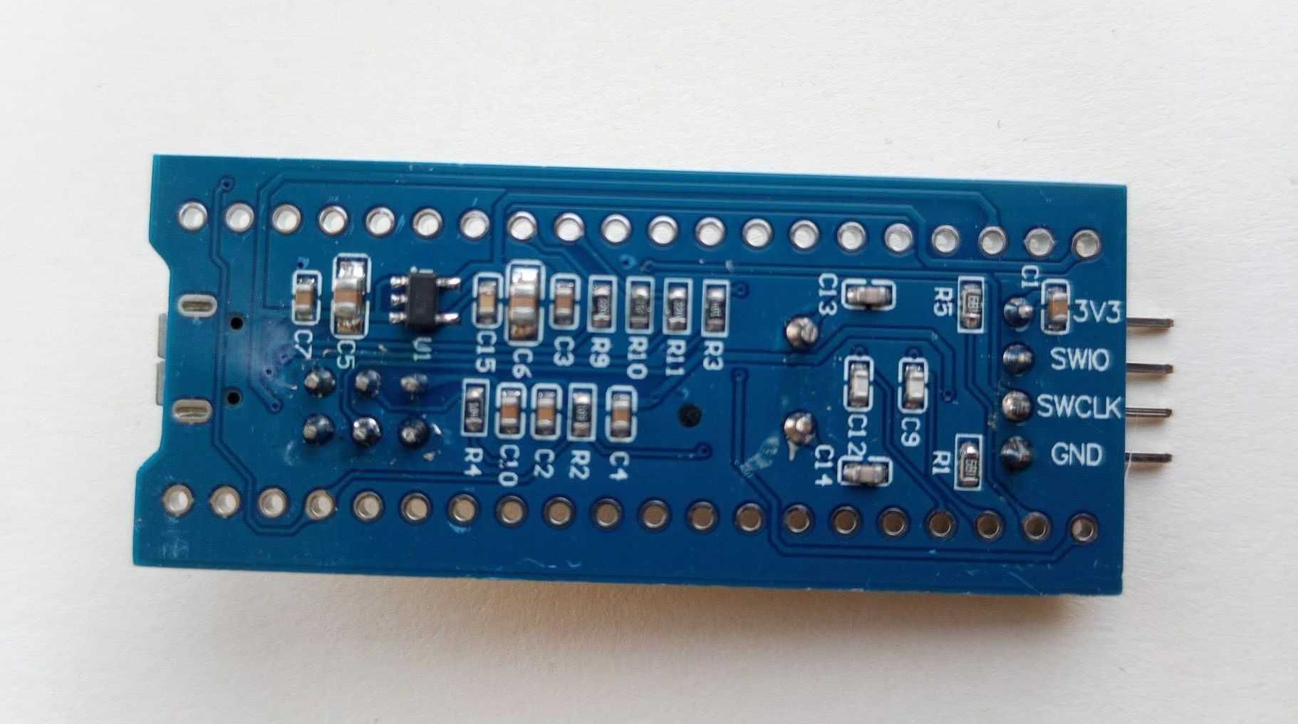 Плата с микроконтроллером STM32F103C8T6 72 MHz flash 64 kB RAM 20 kB