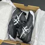 eur36-46 чорні волейбольні кросівки ASICS metarise black