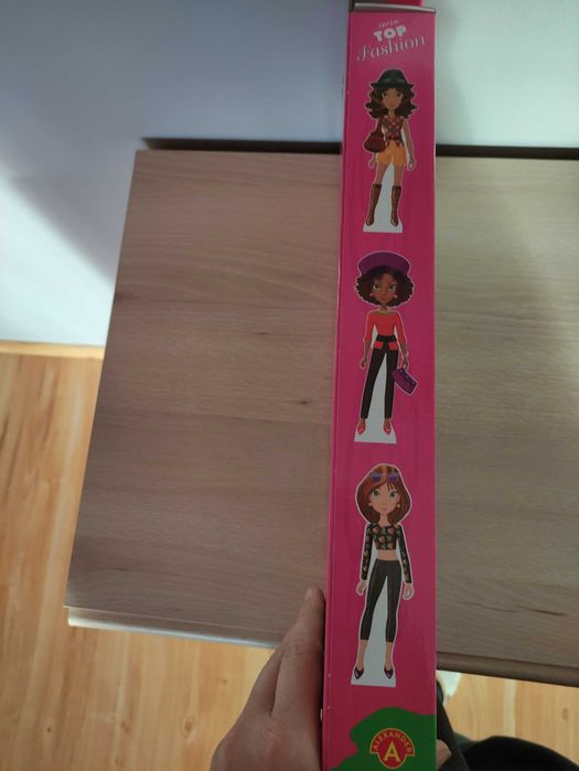 Lalka papierowa Top fashion Duża Nowa