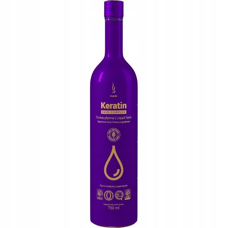 Suplement diety DuoLife Keratin Hair Complex kreatyna płyn 750 ml