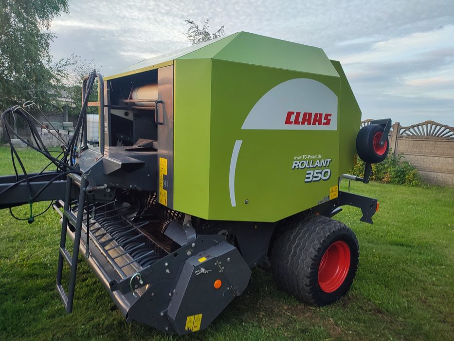 Claas Rollant 350 RC Roto Cut Polecam Krone