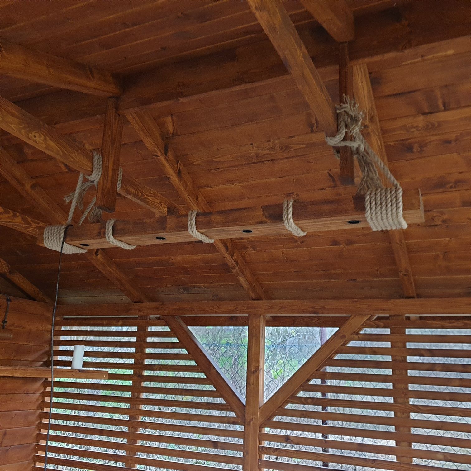 Lampa drewniana,belka Loft rustikal