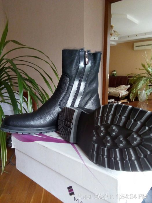 Ботинки зимние, кожаные "Magfini" 42 (Новые)