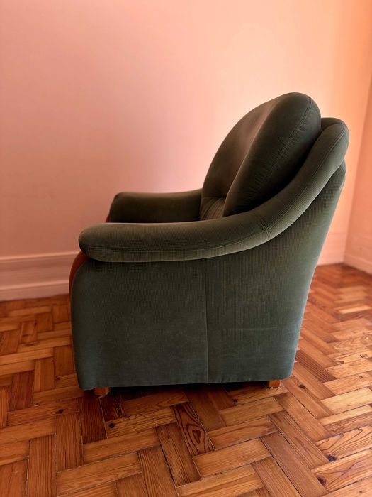 Sofá Poltrona vitoriano