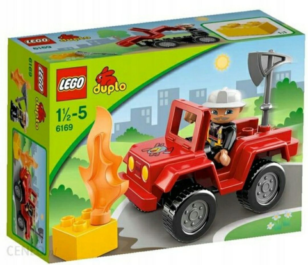 LEGO Duplo 6169 Dowódca straży pożarnej + GRATIS!