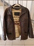 AKASO kurtka skórzana TOP GUN  vintage 80's 90's vintage  militarny