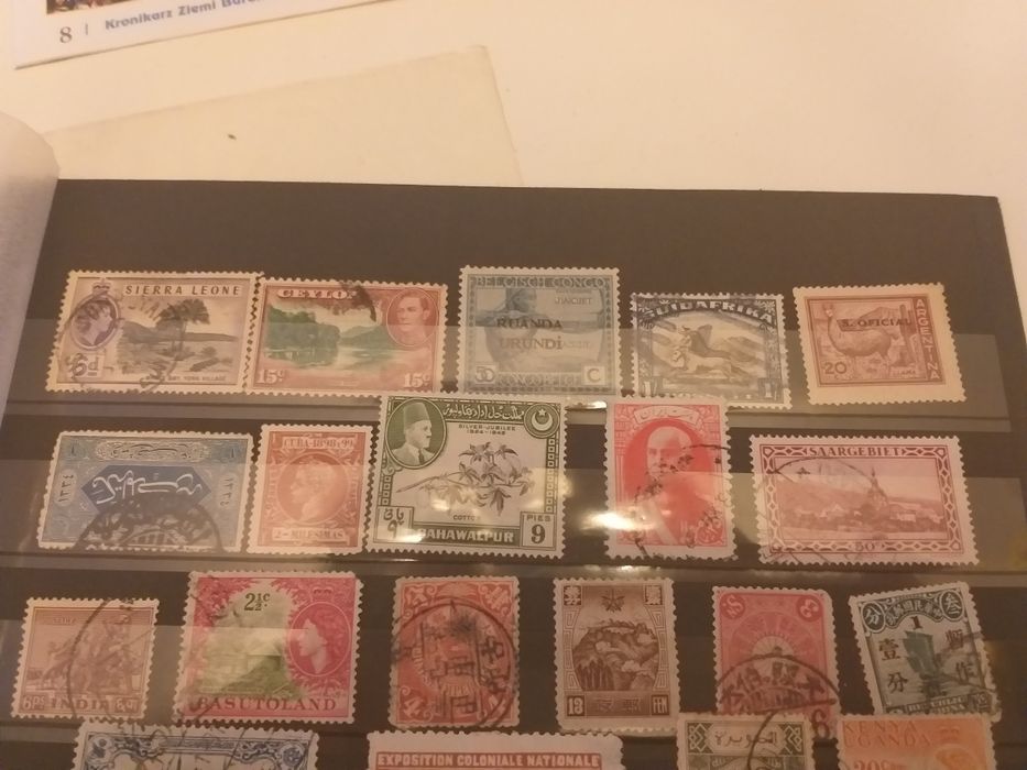 Stare znaczki,niektóre kolonialne
