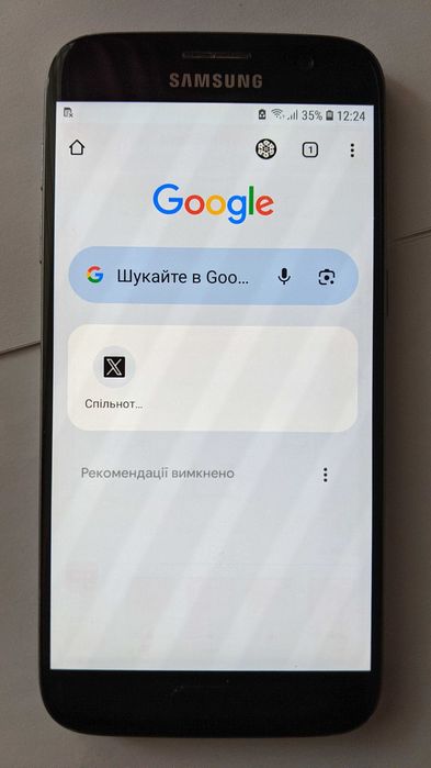Samsung Galaxy S7 G930U 32 ГБ Без задньої кришки