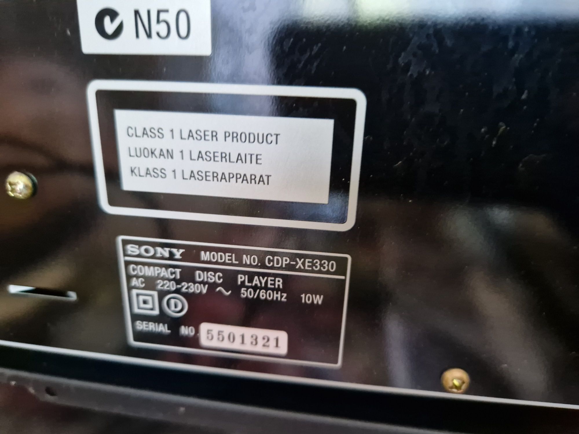 Sony STR-DE235 - amplituner 5.1 + CD PLAYER SONY CDP-XE330