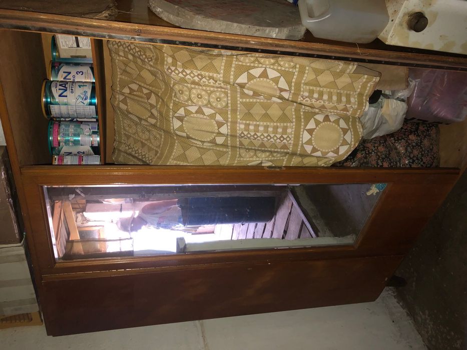 Шкаф 4х створчатый тём. полировки