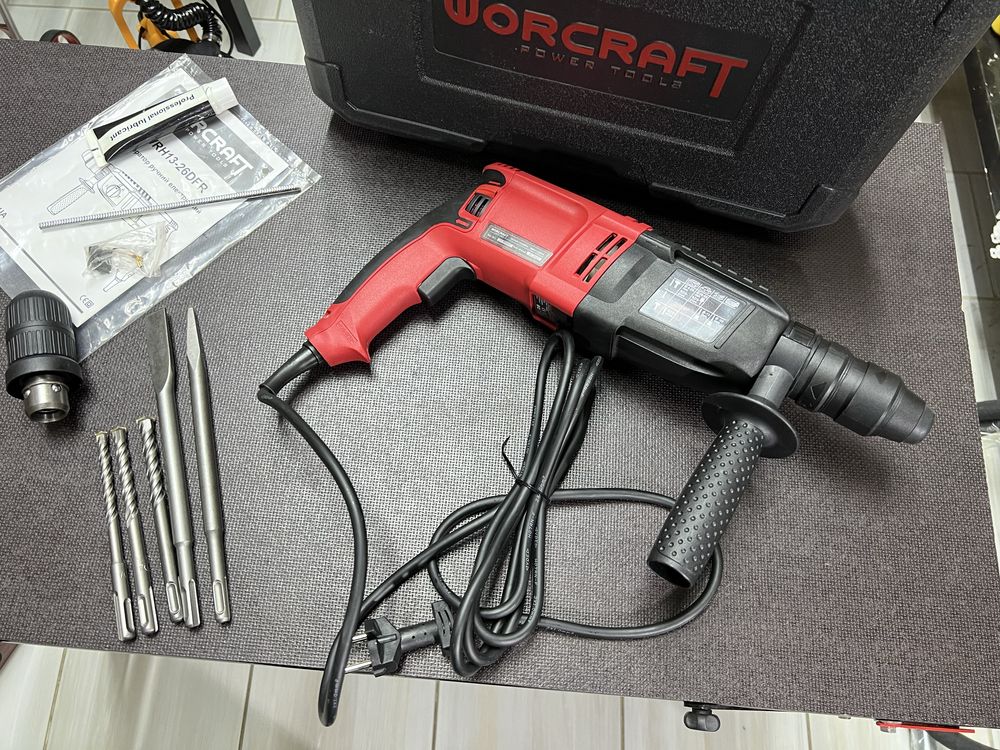 Перфоратор WORCRAFT WRH13-26DFR Со сменным патроном СКИДКА в описании!
