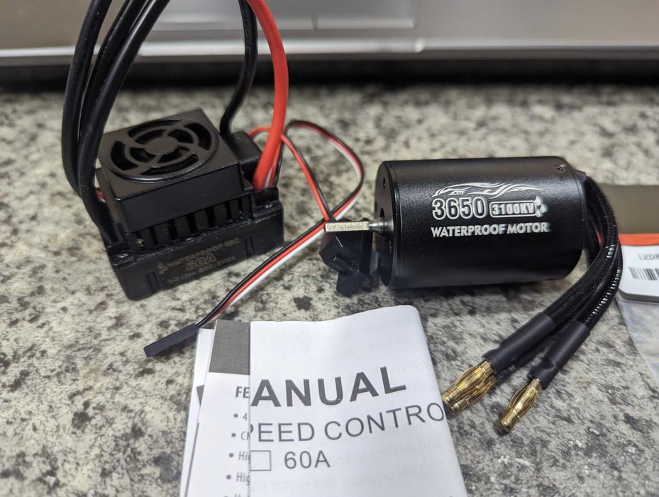 RC БК система мотор ESC 3650 Brushless 1/10 hsp himoto hpi vrx traxxas