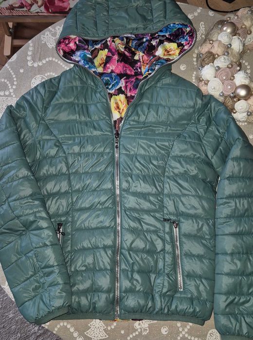 Kurtka dwóstronna wiosna-jesień S-M