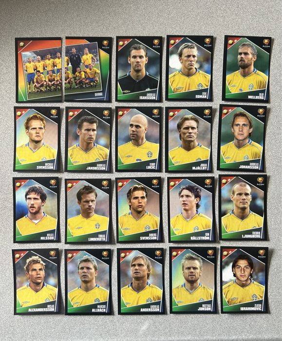 Suécia - Panini Euro 2004